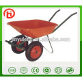 2 wheels metal wheel barrow for Building, farm, garden